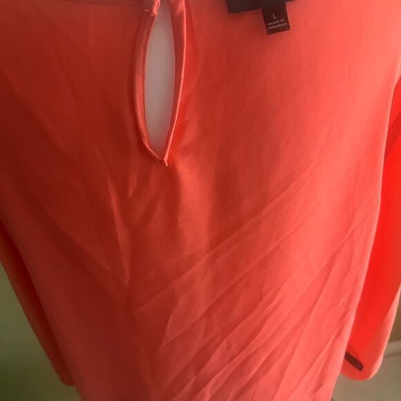 Vibrant Orange Blouse - Picture 4 of 4